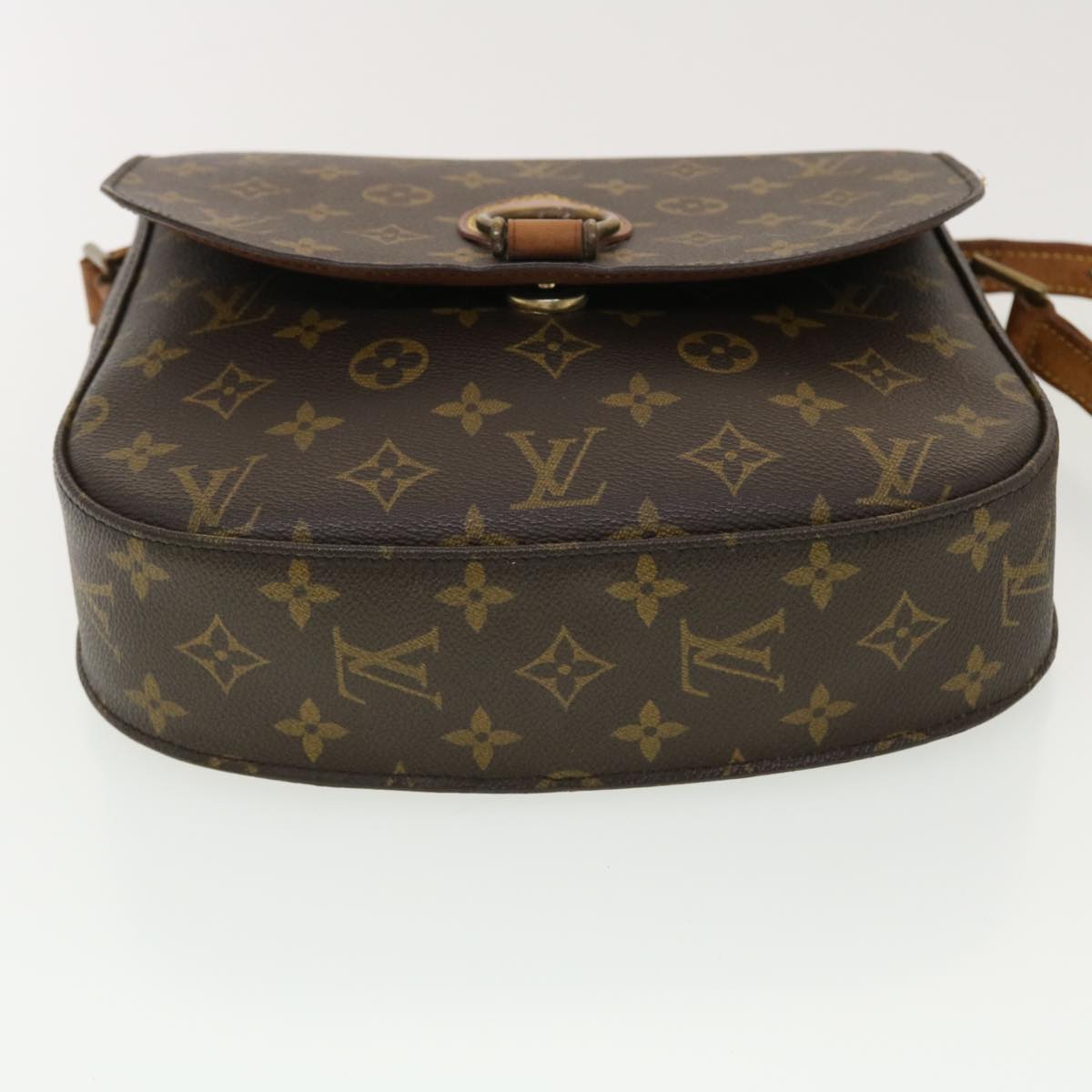 LOUIS VUITTON Monogram Saint Cloud GM Shoulder Bag M51242 LV Auth yk6377