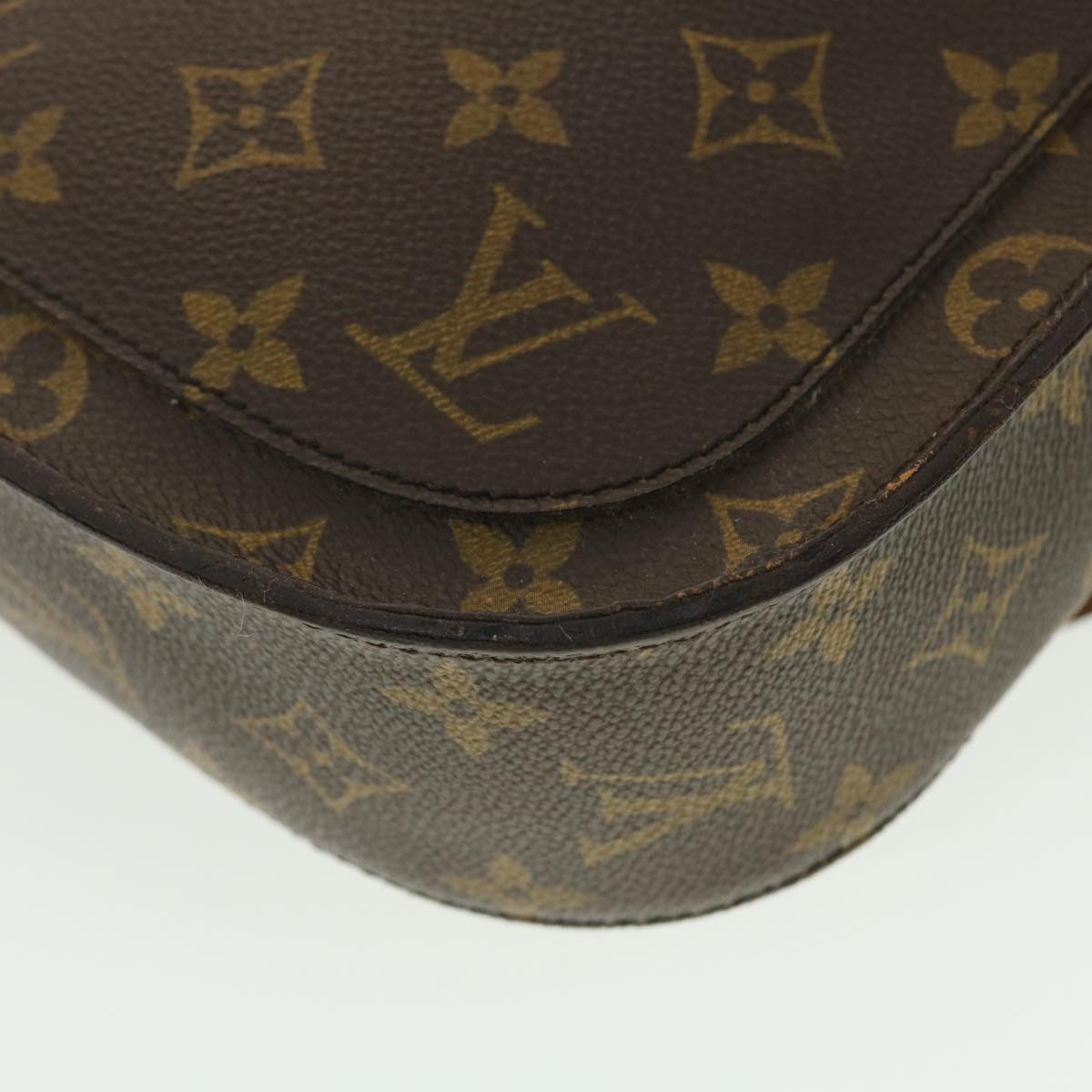 LOUIS VUITTON Monogram Saint Cloud GM Shoulder Bag M51242 LV Auth yk6377