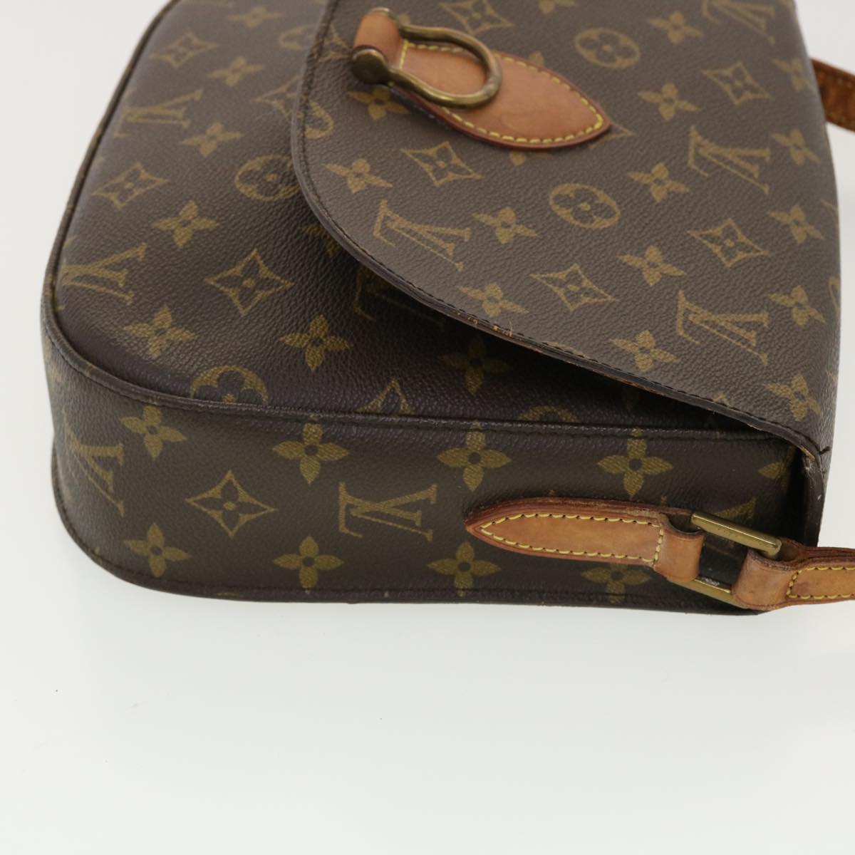 LOUIS VUITTON Monogram Saint Cloud GM Shoulder Bag M51242 LV Auth yk6377