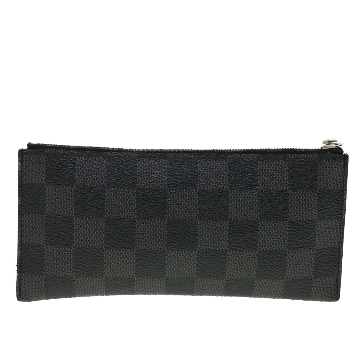 LOUIS VUITTON Damier Graphite Coin Purse LV Auth yk6394 - 0