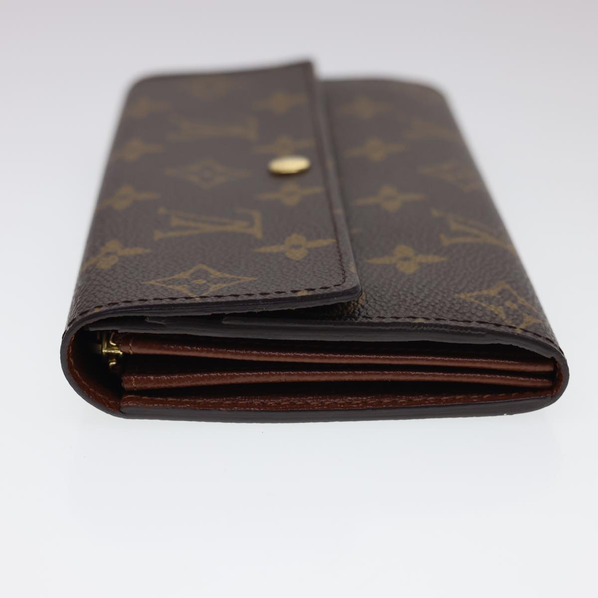 LOUIS VUITTON Monogram Portefeiulle Sarah Long Wallet M66556 LV Auth yk6395