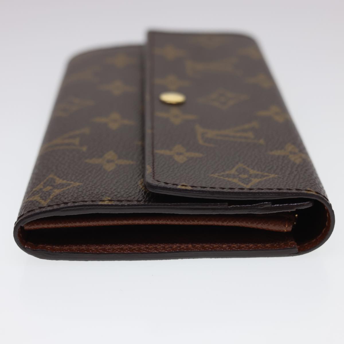 LOUIS VUITTON Monogram Portefeiulle Sarah Long Wallet M66556 LV Auth yk6395