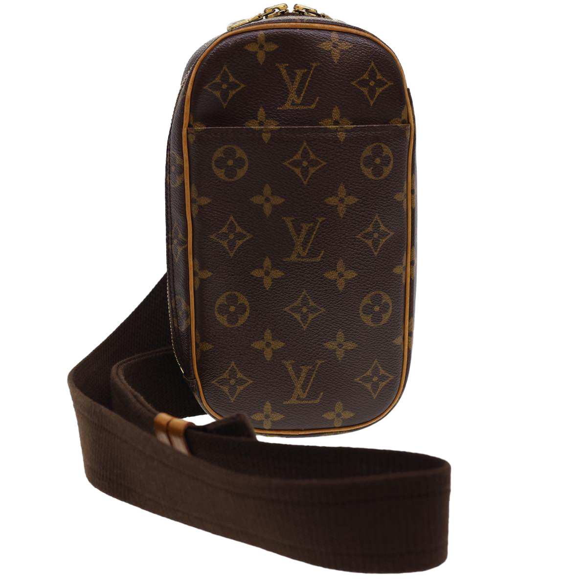 LOUIS VUITTON Monogram Pochette Gange Shoulder Bag M51870 LV Auth yk6398