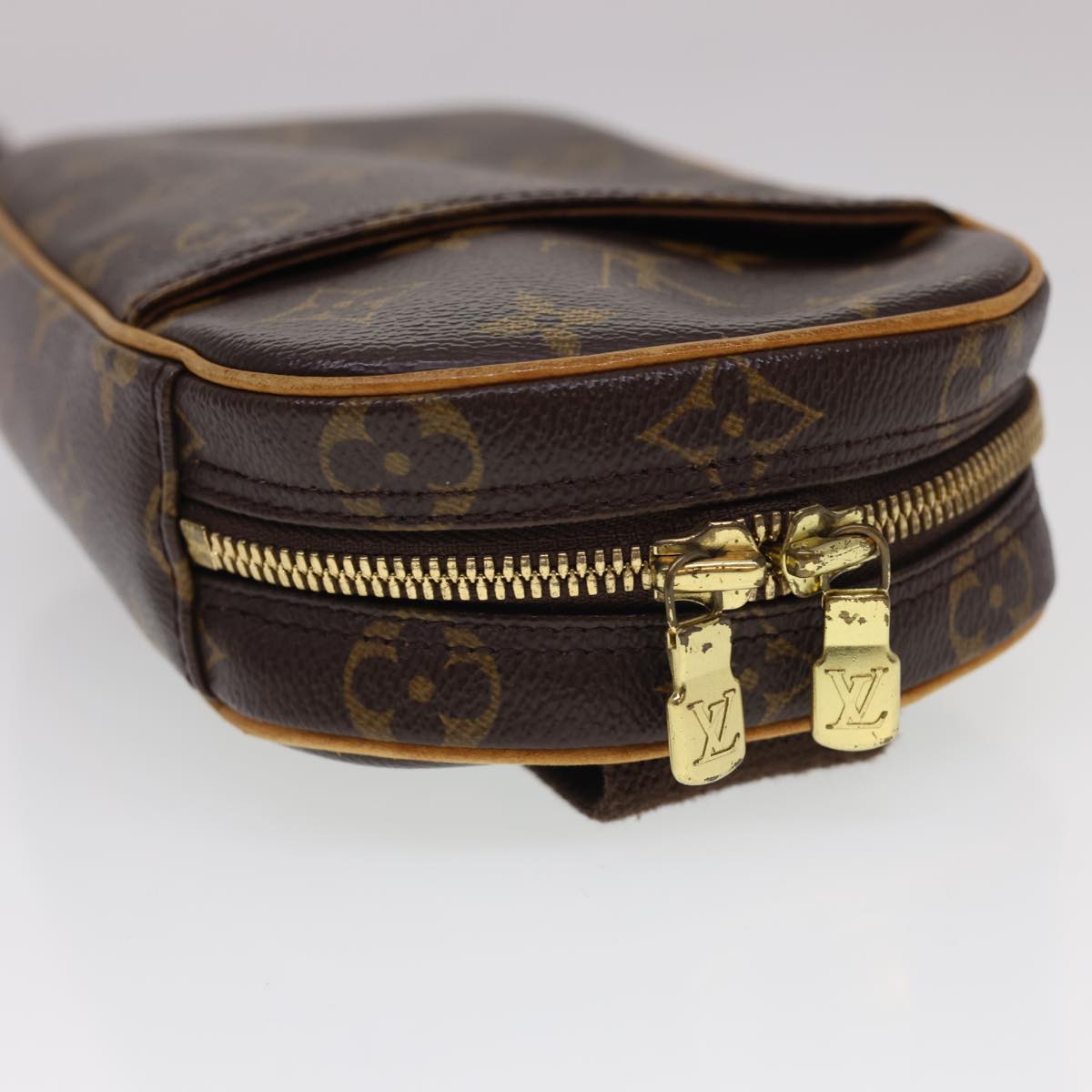 LOUIS VUITTON Monogram Pochette Gange Shoulder Bag M51870 LV Auth yk6398