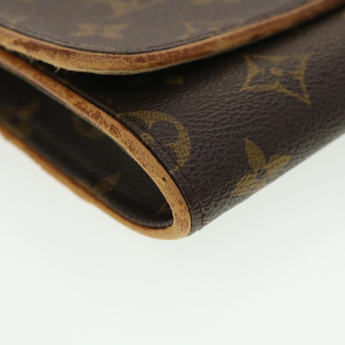 LOUIS VUITTON Monogram Pochette Twin GM Shoulder Bag M51852 LV Auth yk6400