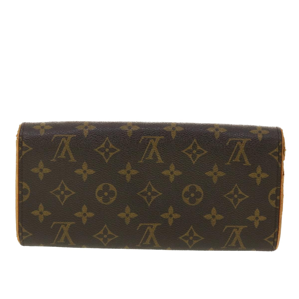 LOUIS VUITTON Monogram Pochette Twin GM Shoulder Bag M51852 LV Auth yk6400