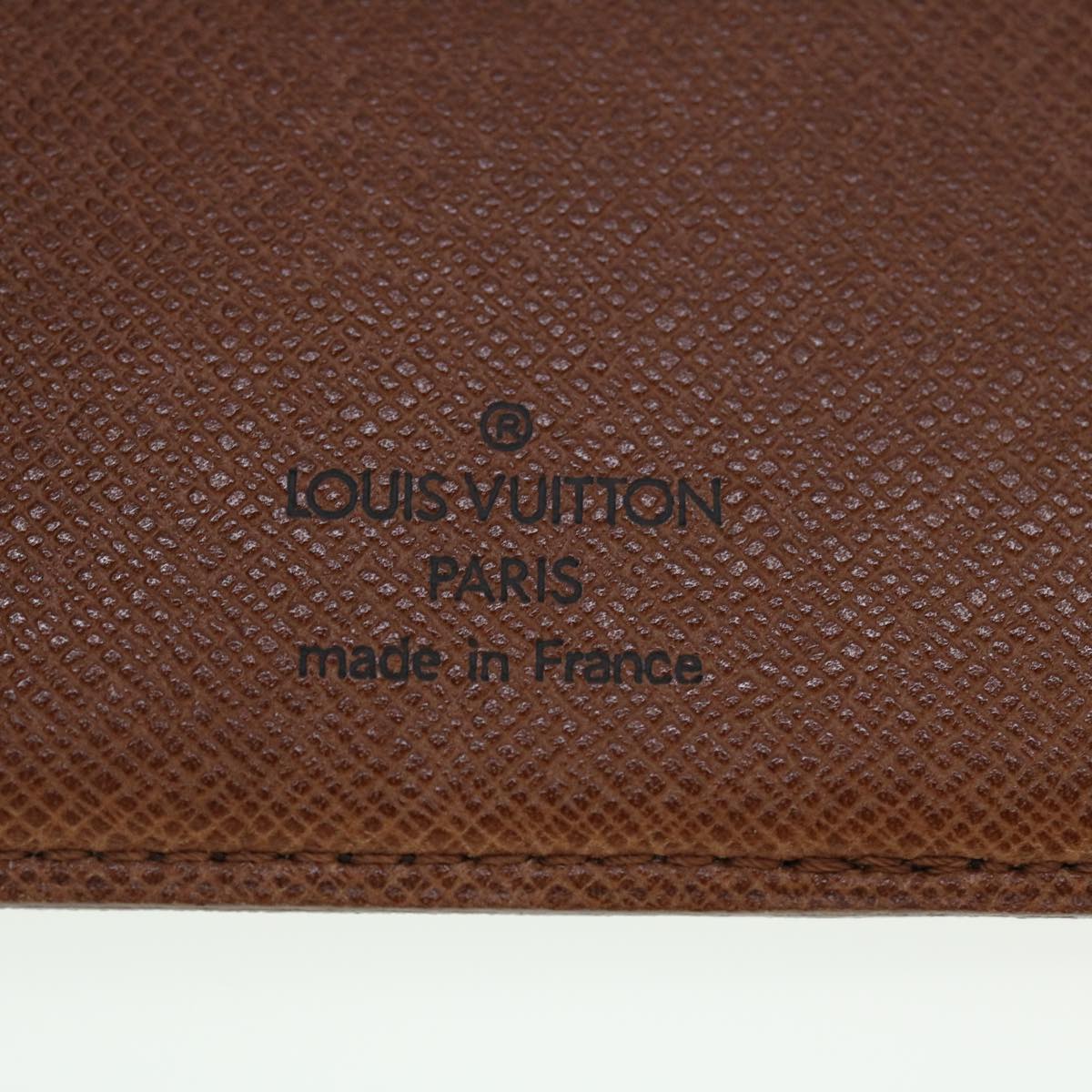 LOUIS VUITTON Monogram Billfold Vintage LV Auth yk6412