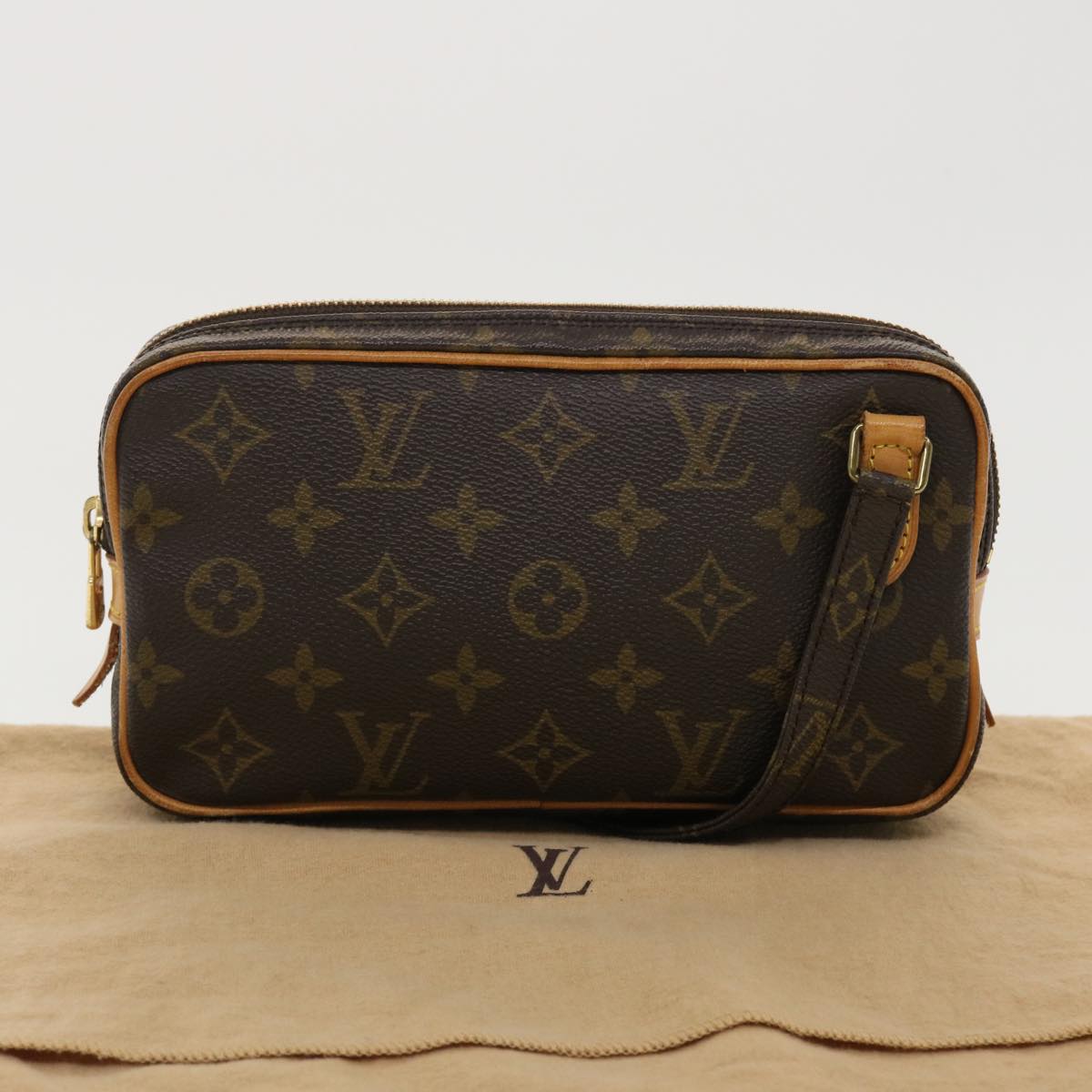 LOUIS VUITTON Monogram Marly Bandouliere Shoulder Bag M51828 LV Auth yk6416