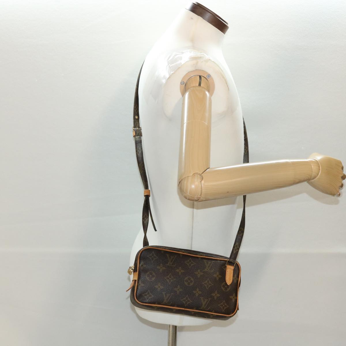 LOUIS VUITTON Monogram Marly Bandouliere Shoulder Bag M51828 LV Auth yk6416