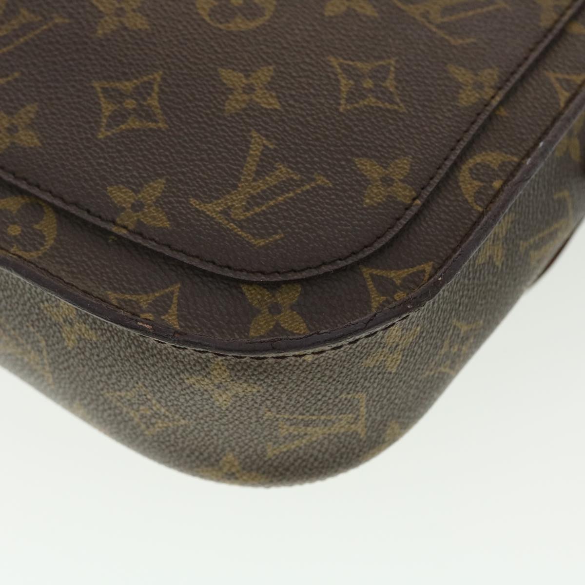 LOUIS VUITTON Monogram Saint Cloud GM Shoulder Bag M51242 LV Auth yk6424