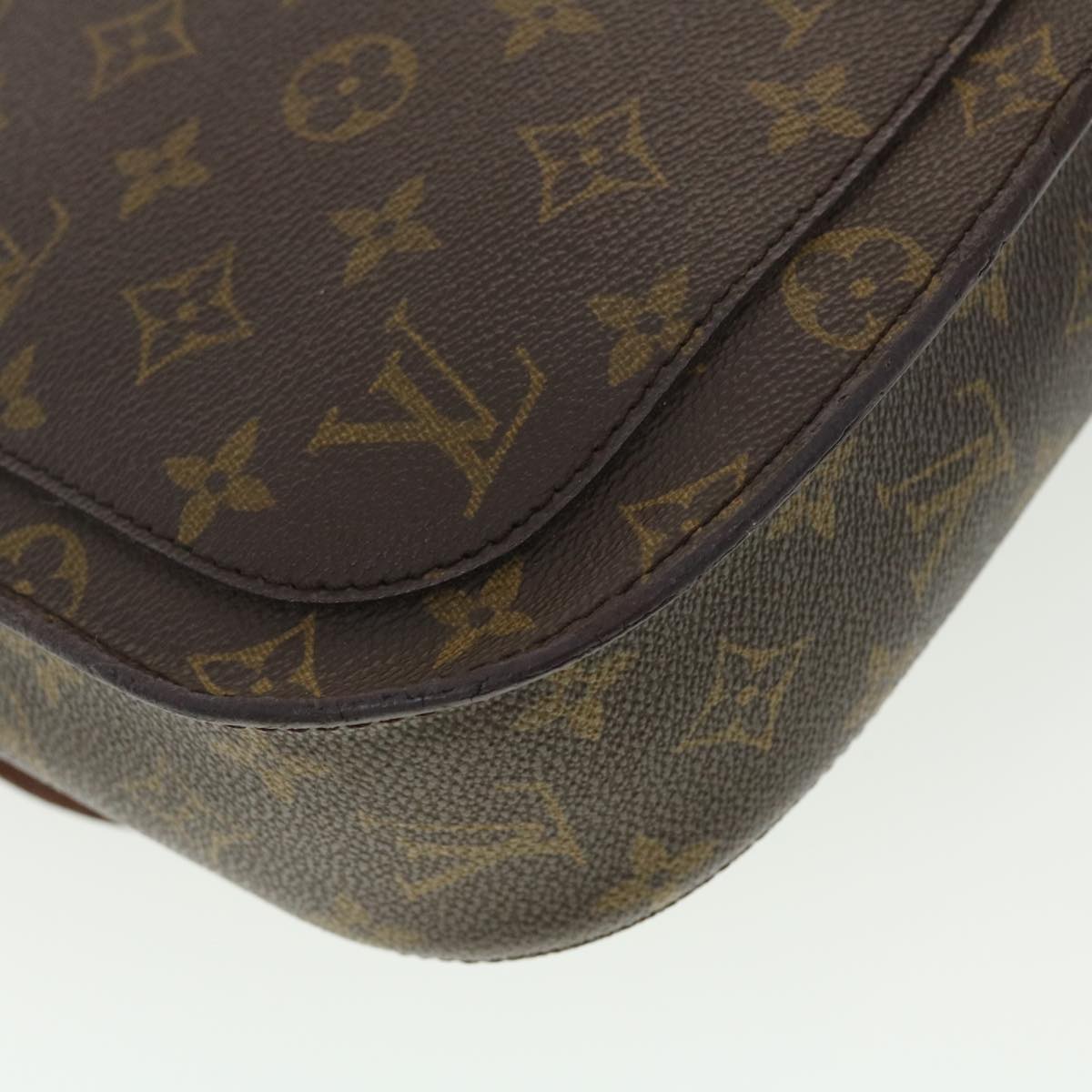 LOUIS VUITTON Monogram Saint Cloud GM Shoulder Bag M51242 LV Auth yk6424