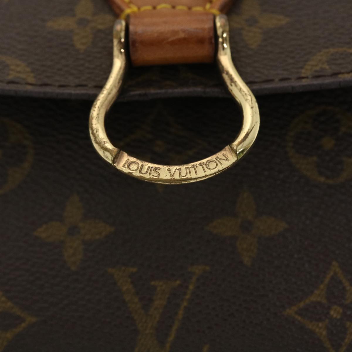 LOUIS VUITTON Monogram Saint Cloud GM Shoulder Bag M51242 LV Auth yk6424