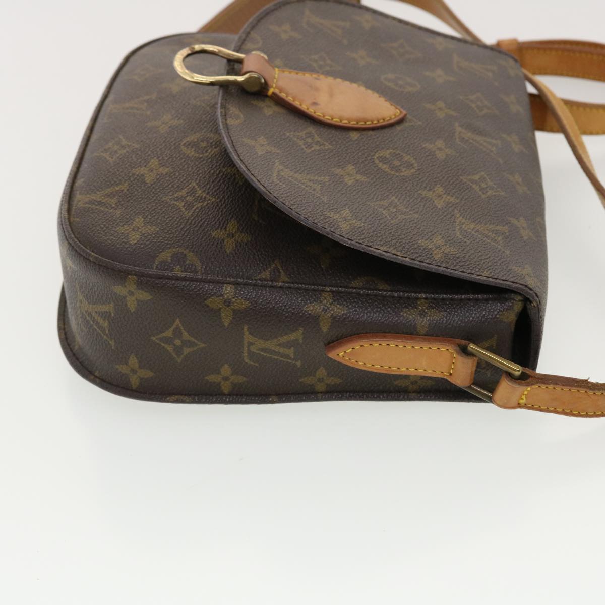 LOUIS VUITTON Monogram Saint Cloud GM Shoulder Bag M51242 LV Auth yk6424