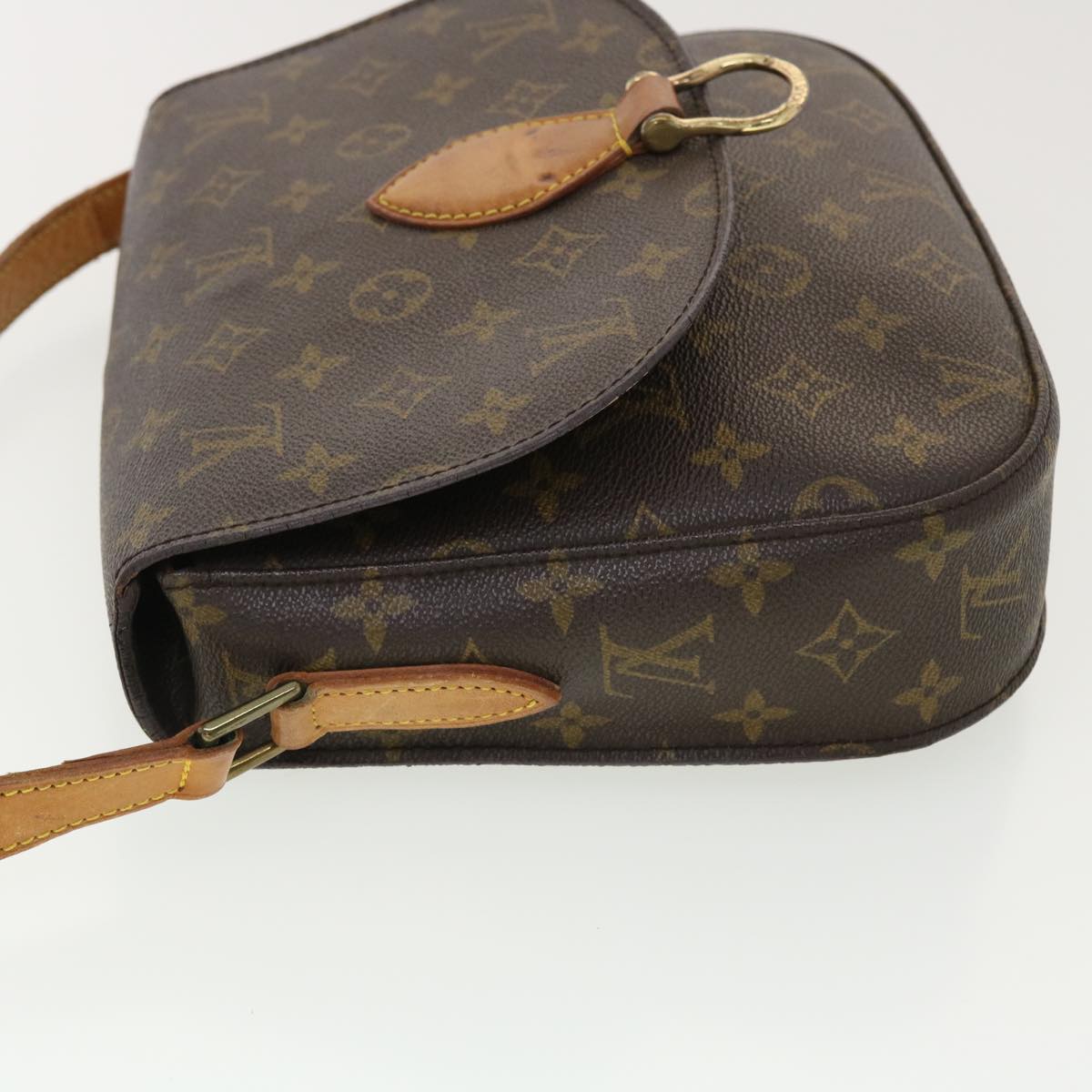 LOUIS VUITTON Monogram Saint Cloud GM Shoulder Bag M51242 LV Auth yk6424