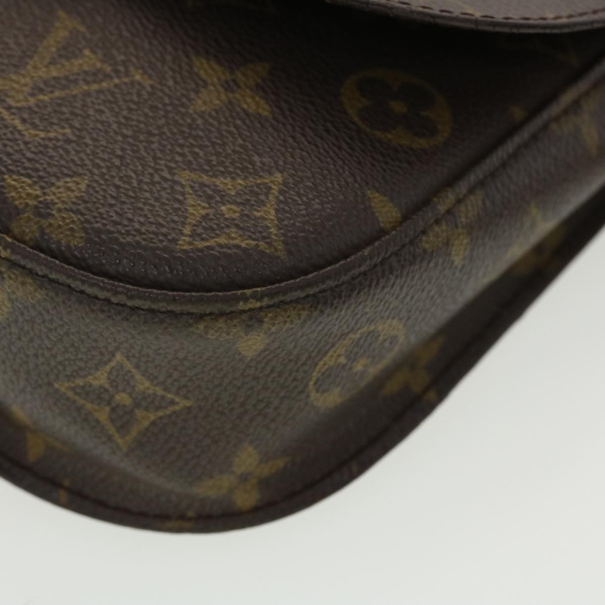 LOUIS VUITTON Monogram Saint Cloud MM Shoulder Bag M51243 LV Auth yk6442