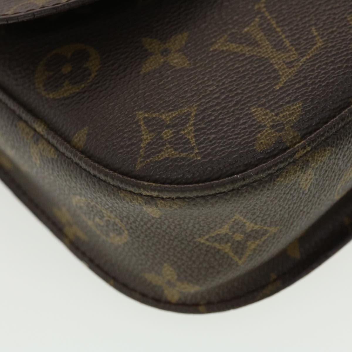 LOUIS VUITTON Monogram Saint Cloud MM Shoulder Bag M51243 LV Auth yk6442