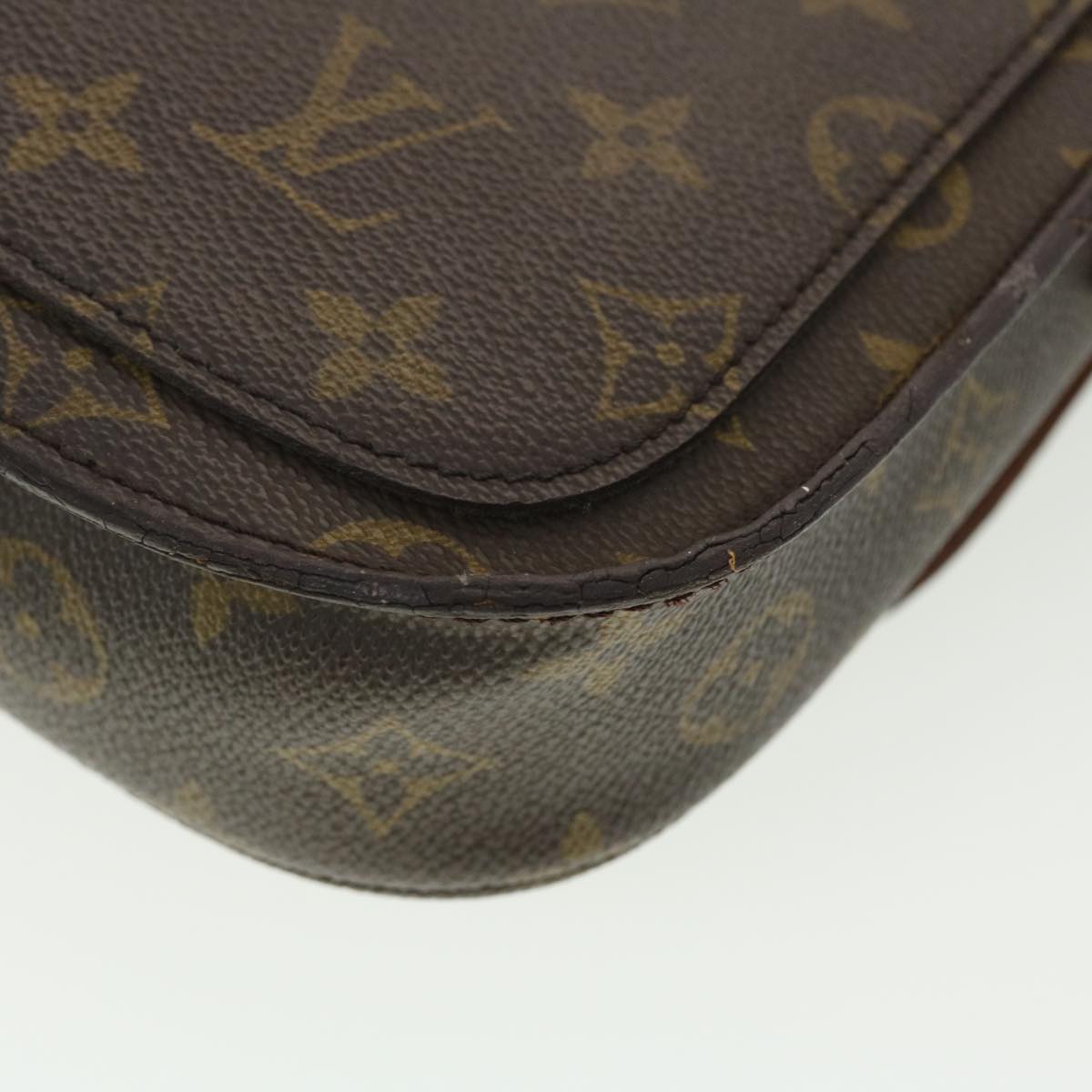 LOUIS VUITTON Monogram Saint Cloud MM Shoulder Bag M51243 LV Auth yk6442