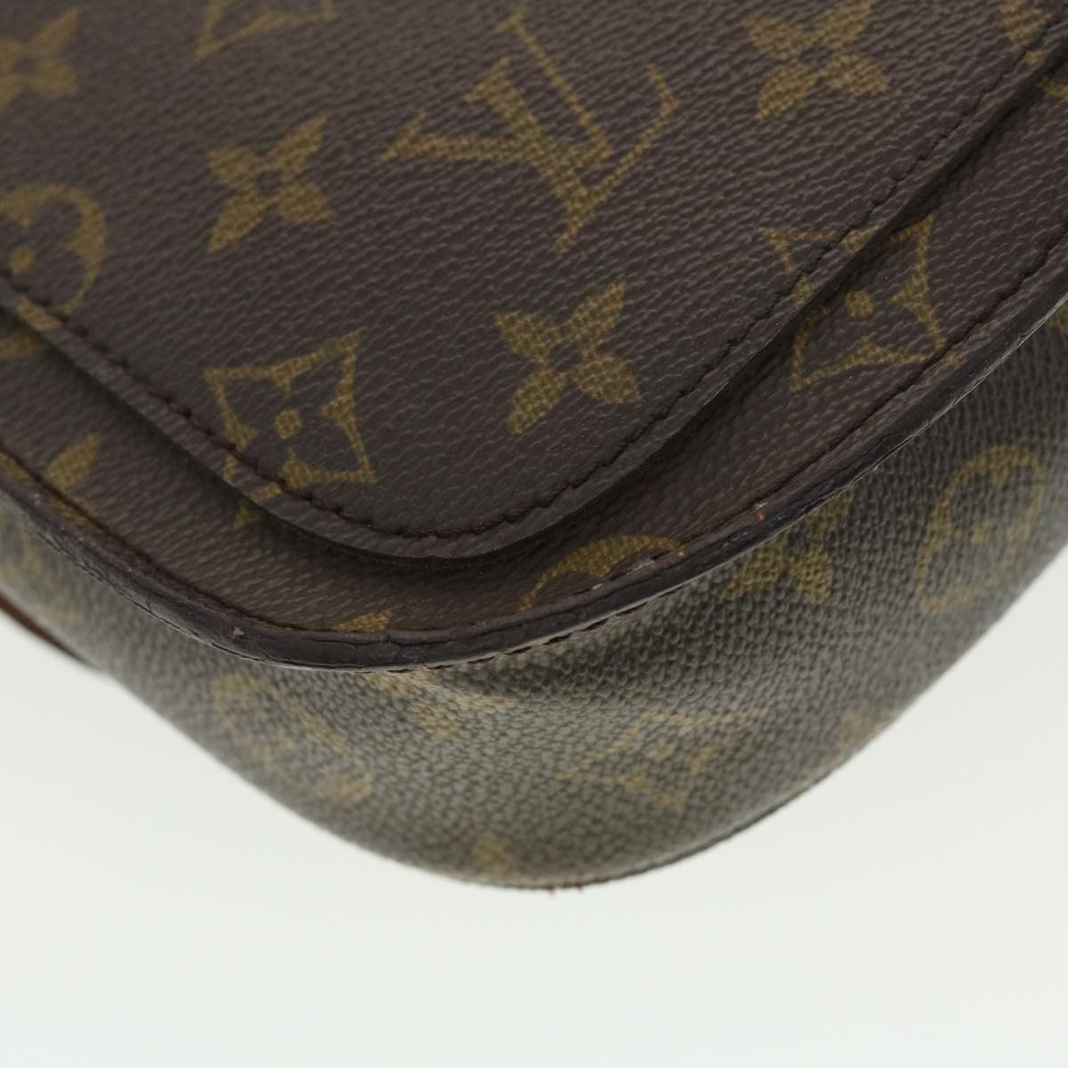 LOUIS VUITTON Monogram Saint Cloud MM Shoulder Bag M51243 LV Auth yk6442