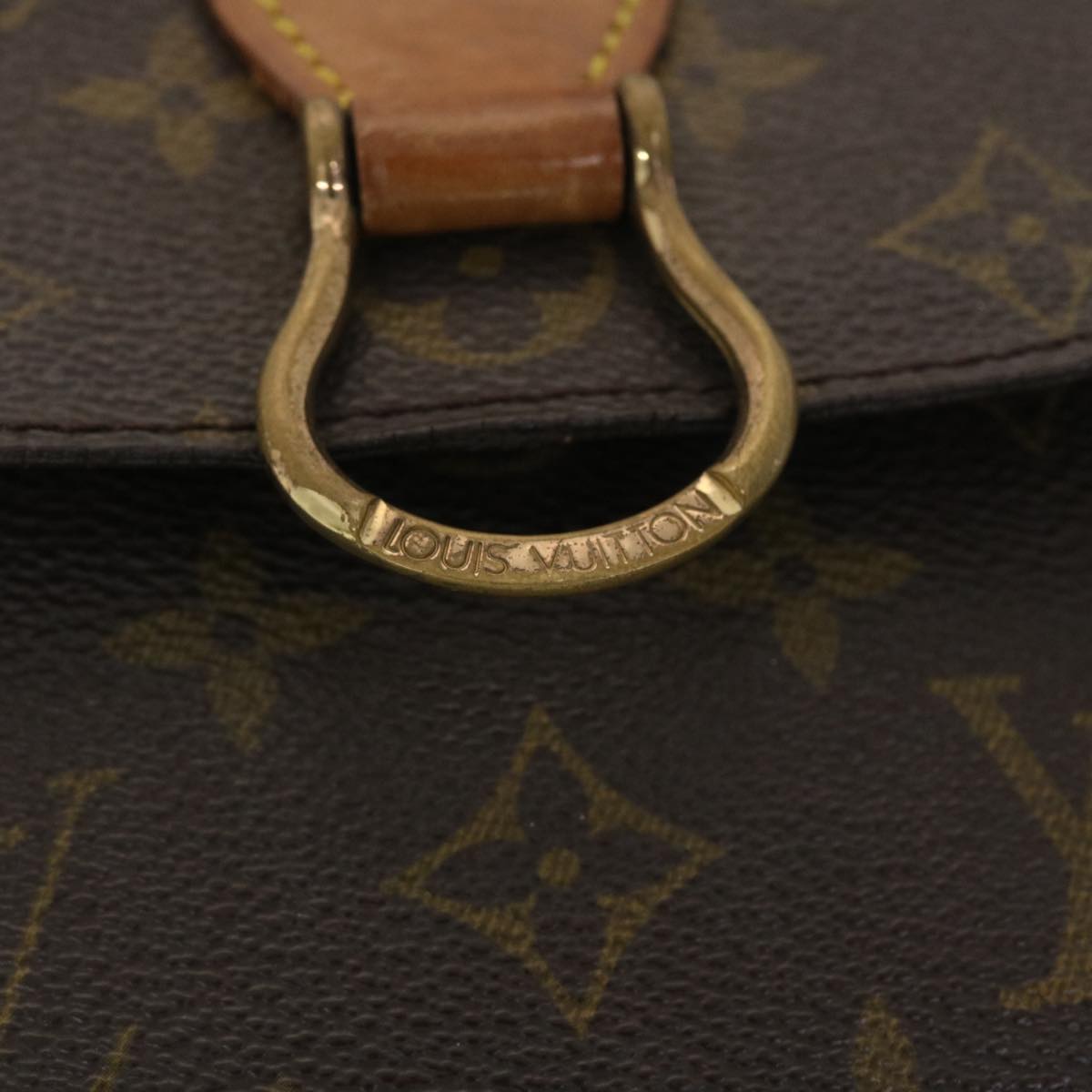 LOUIS VUITTON Monogram Saint Cloud MM Shoulder Bag M51243 LV Auth yk6442