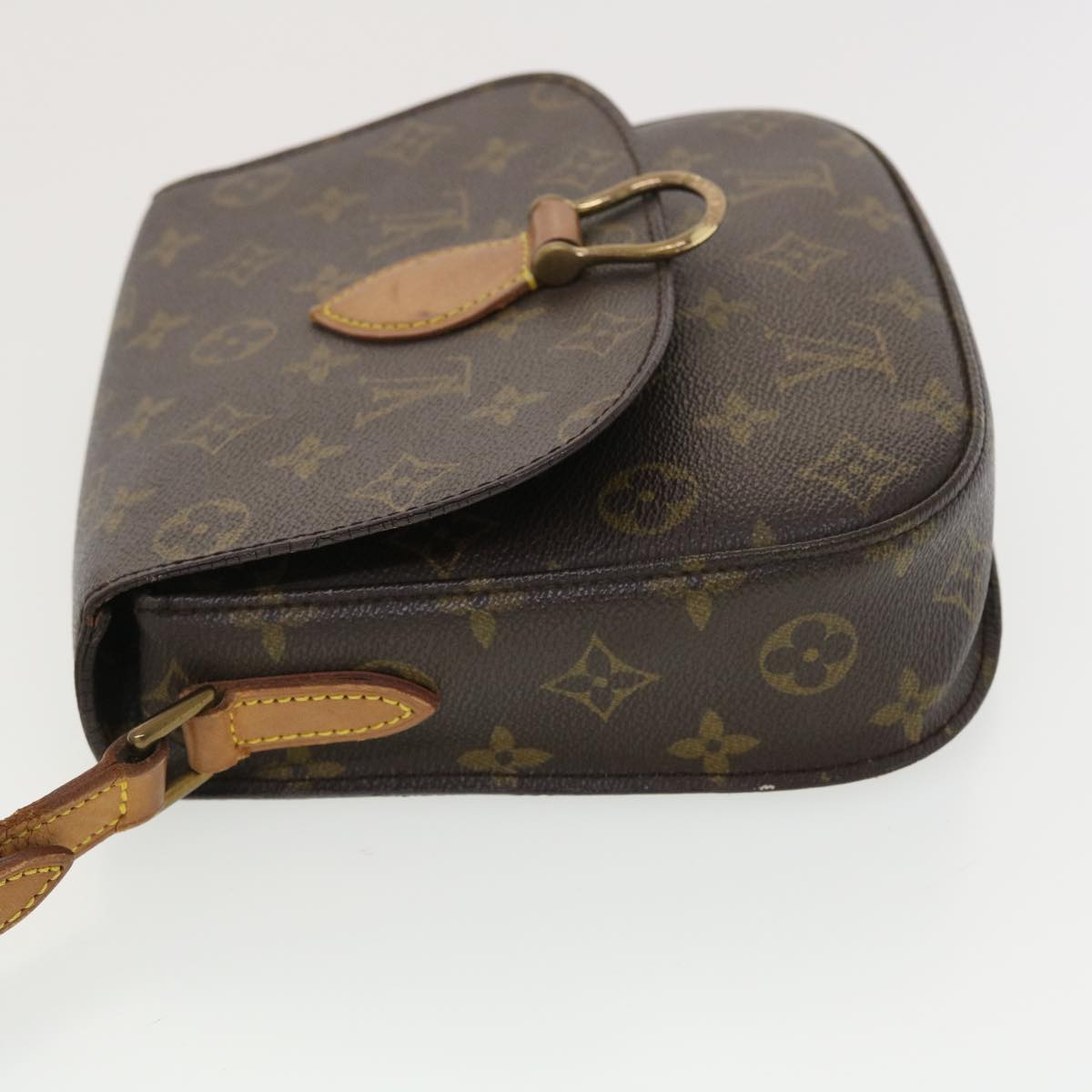 LOUIS VUITTON Monogram Saint Cloud MM Shoulder Bag M51243 LV Auth yk6442