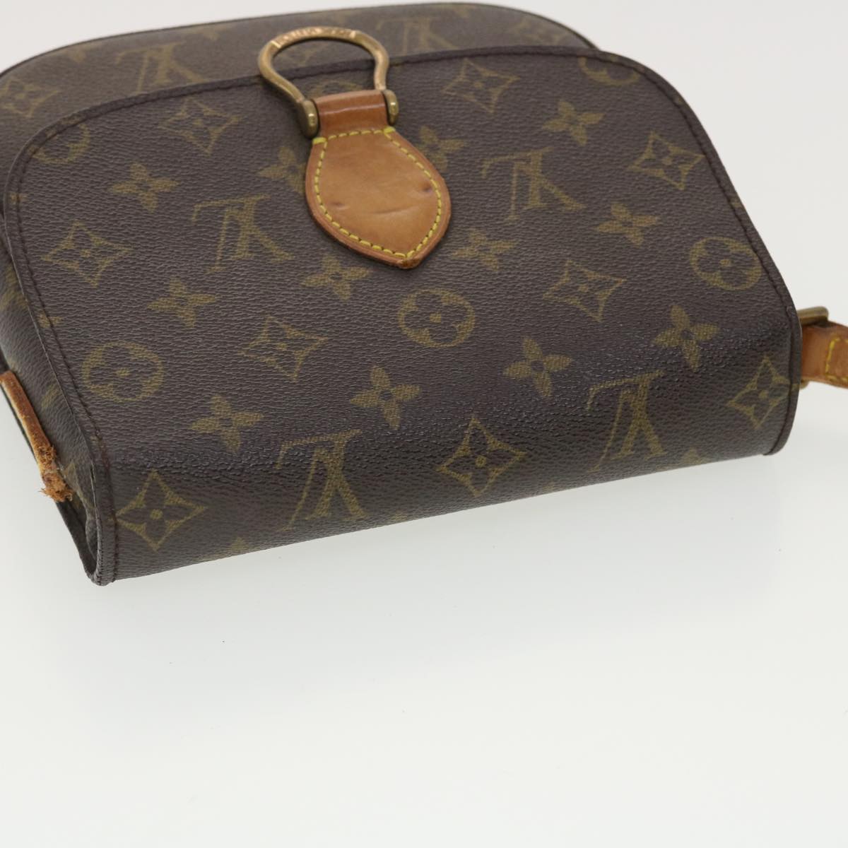 LOUIS VUITTON Monogram Saint Cloud MM Shoulder Bag M51243 LV Auth yk6442