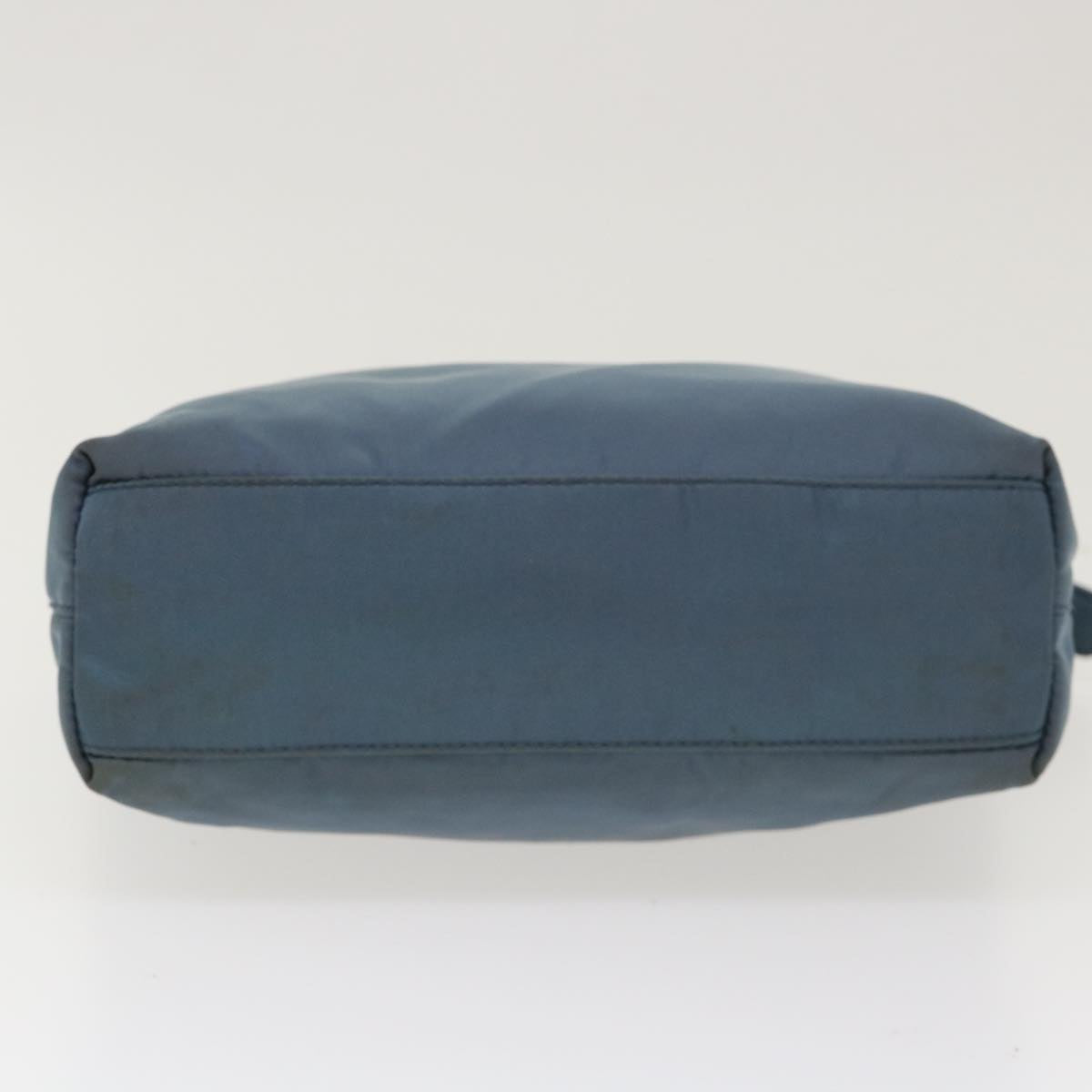 PRADA Hand Bag Nylon Blue Auth yk6445
