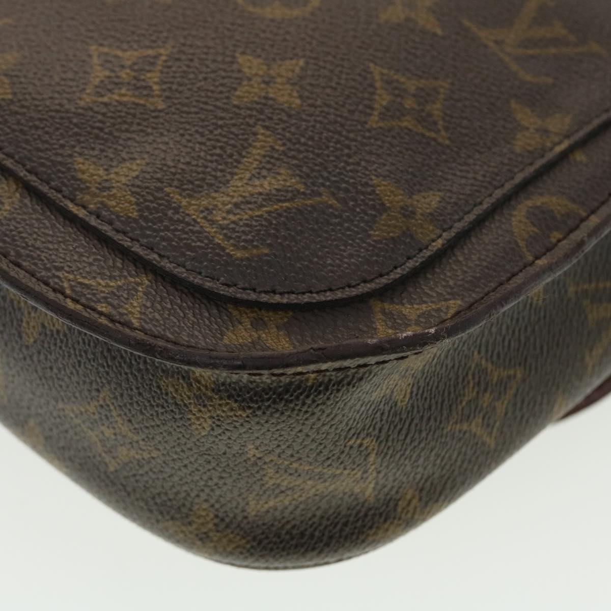 LOUIS VUITTON Monogram Saint Cloud GM Shoulder Bag M51242 LV Auth yk6448