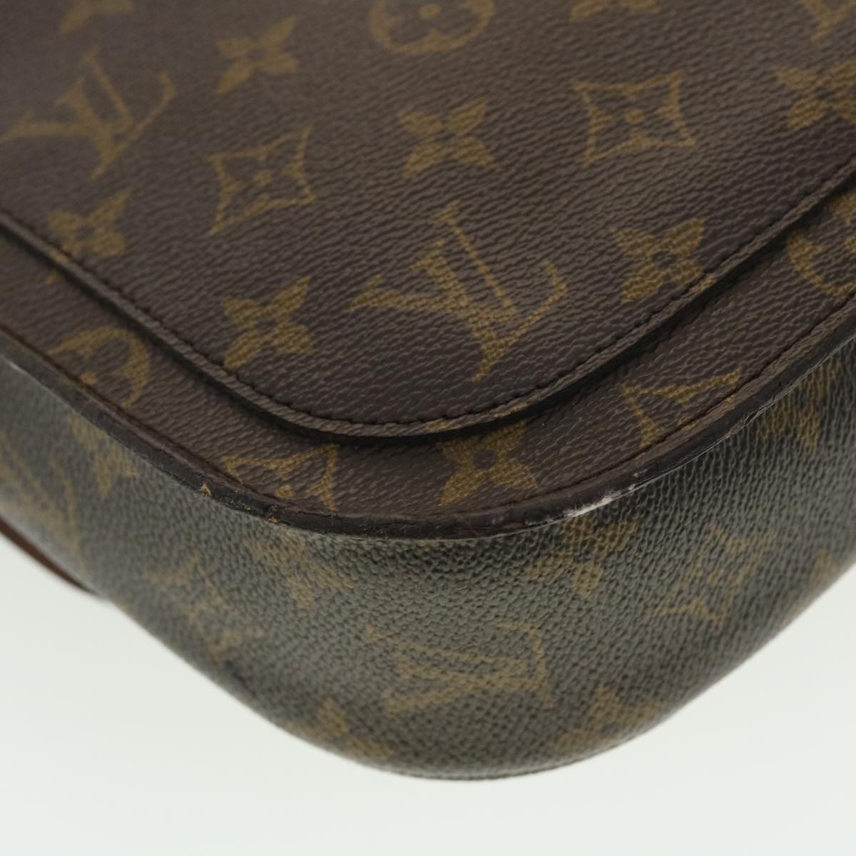 LOUIS VUITTON Monogram Saint Cloud GM Shoulder Bag M51242 LV Auth yk6448