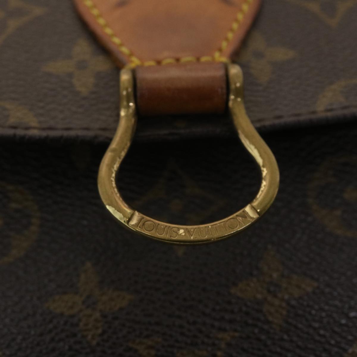 LOUIS VUITTON Monogram Saint Cloud GM Shoulder Bag M51242 LV Auth yk6448