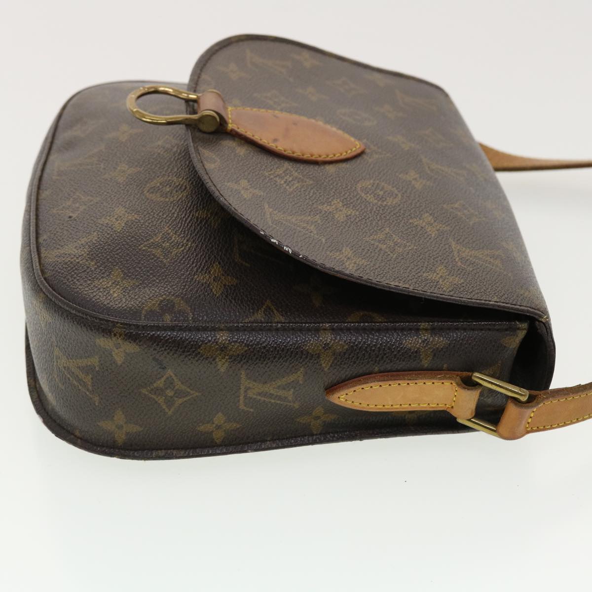 LOUIS VUITTON Monogram Saint Cloud GM Shoulder Bag M51242 LV Auth yk6448