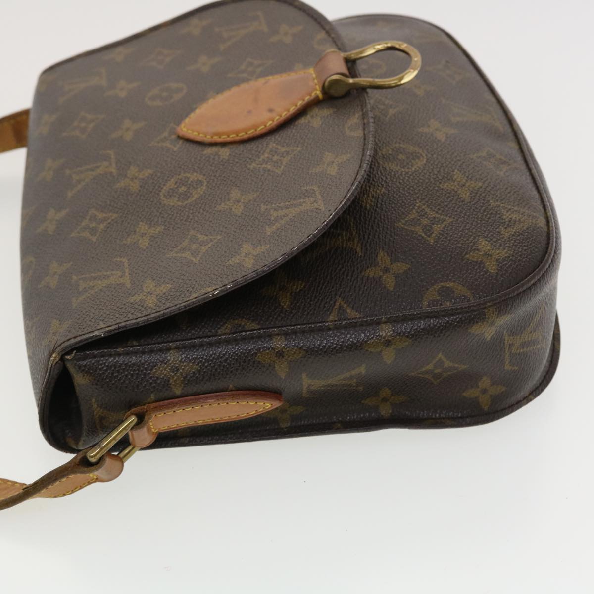 LOUIS VUITTON Monogram Saint Cloud GM Shoulder Bag M51242 LV Auth yk6448