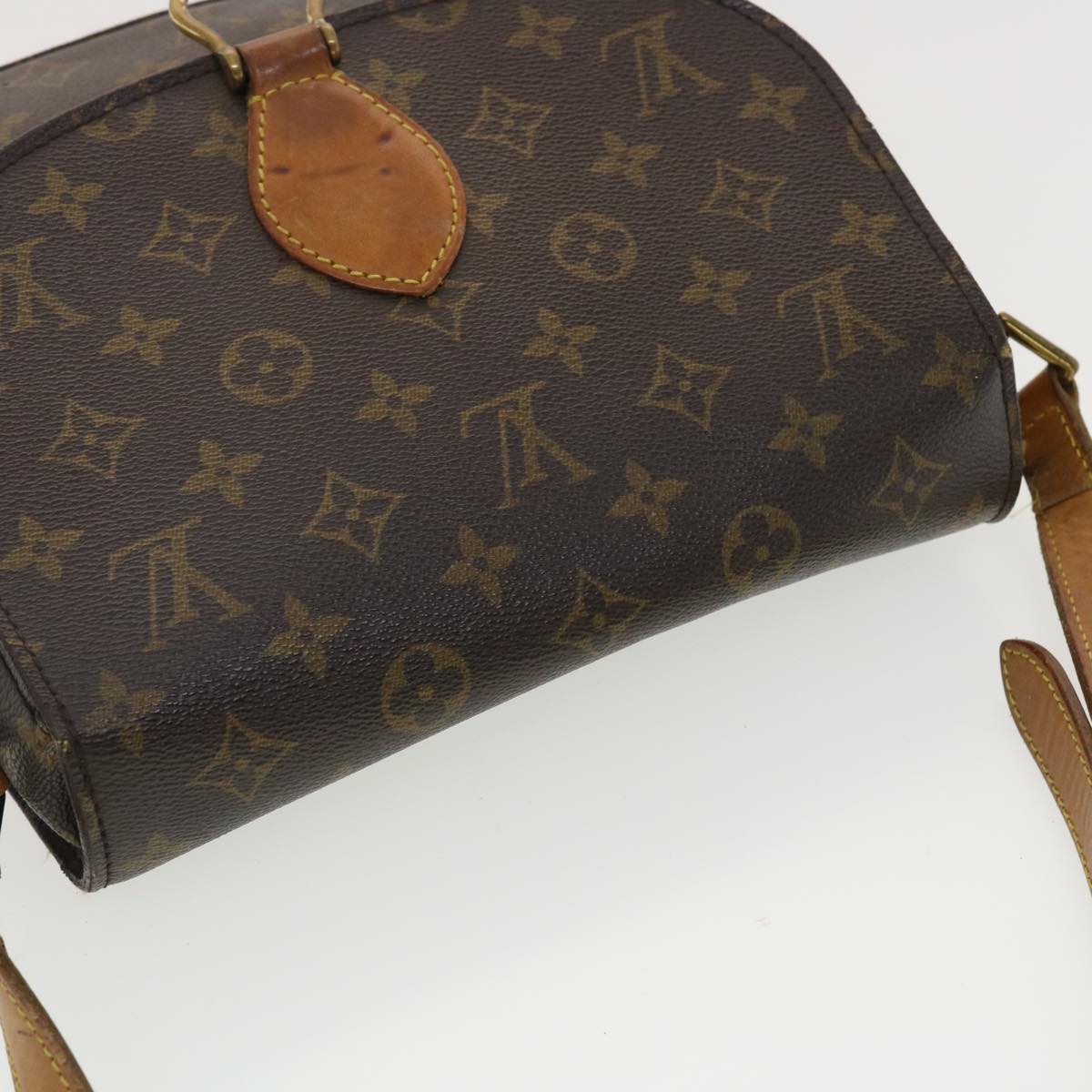 LOUIS VUITTON Monogram Saint Cloud GM Shoulder Bag M51242 LV Auth yk6448