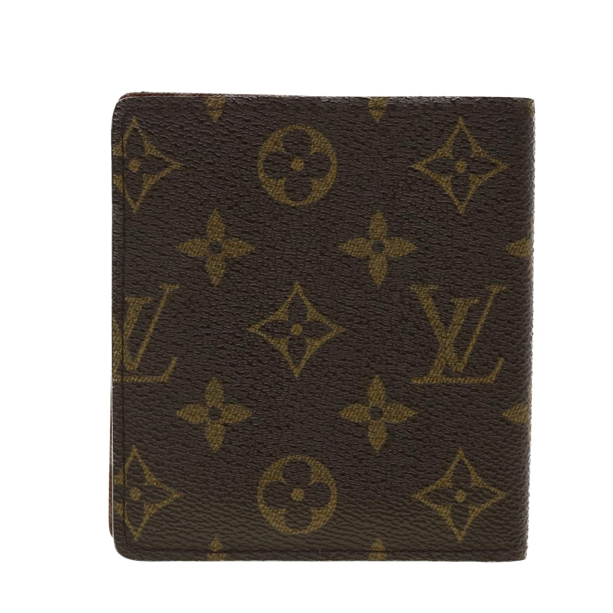 LOUIS VUITTON Monogram Porte Billets 10 Cartes Credit Wallet M60883 Auth yk6451 - 0