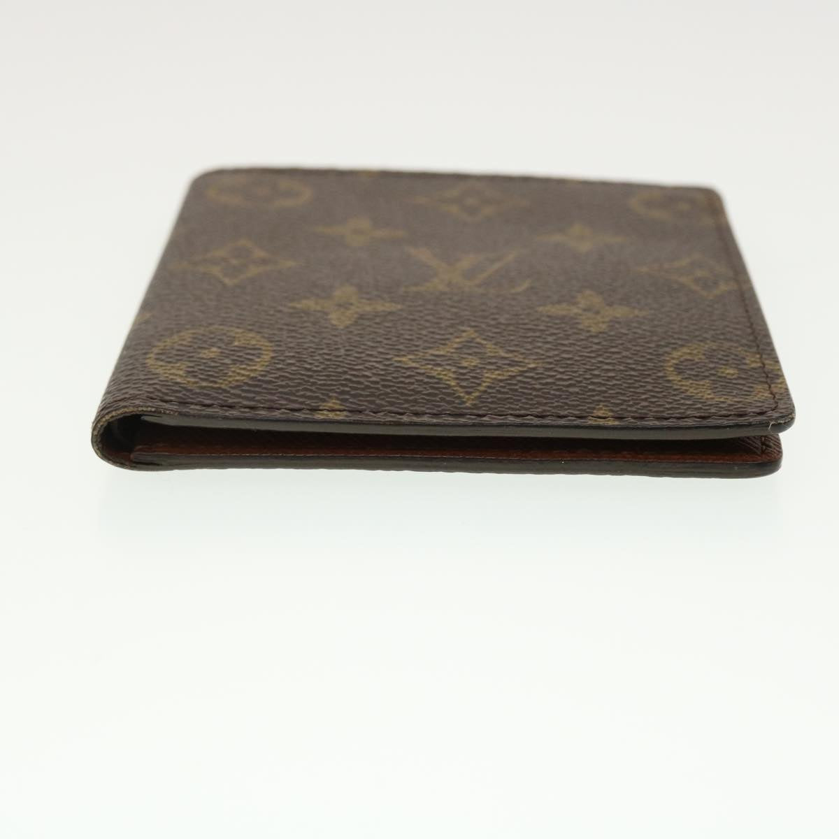 LOUIS VUITTON Monogram Porte Billets 10 Cartes Credit Wallet M60883 Auth yk6451