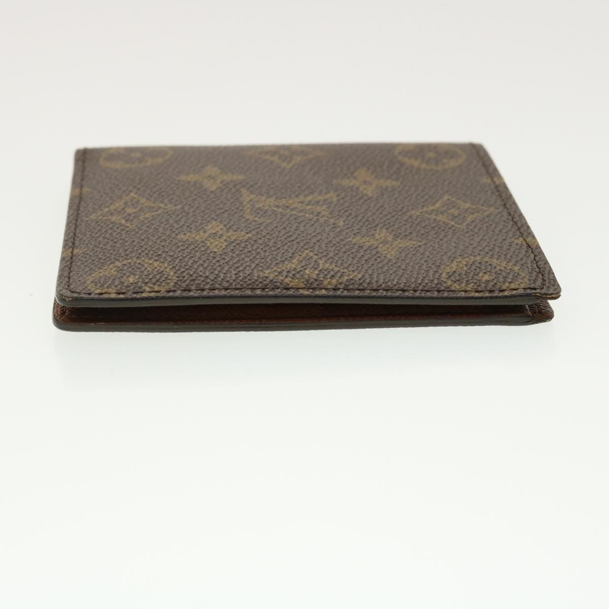 LOUIS VUITTON Monogram Porte Billets 10 Cartes Credit Wallet M60883 Auth yk6451