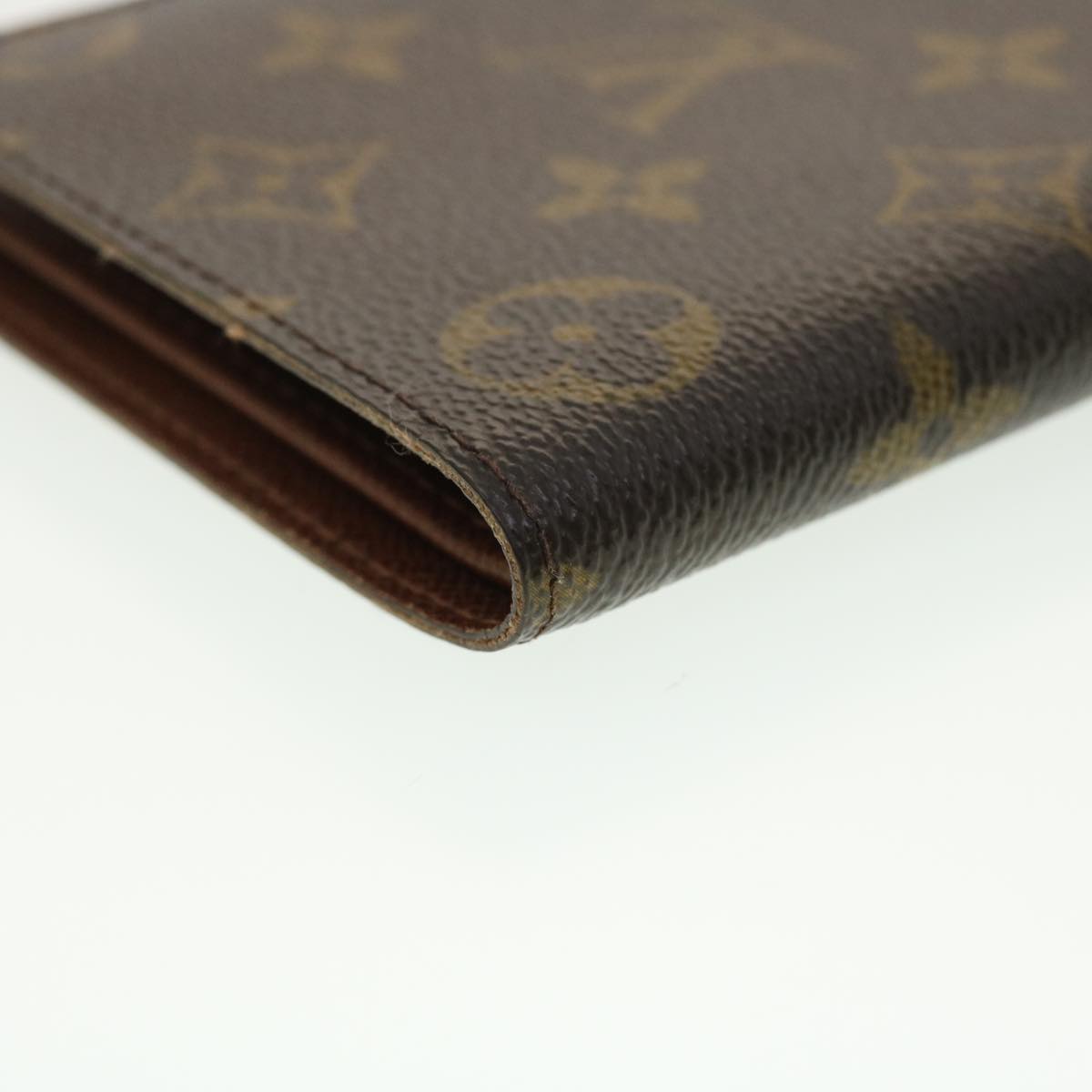 LOUIS VUITTON Monogram Porte Billets 10 Cartes Credit Wallet M60883 Auth yk6472