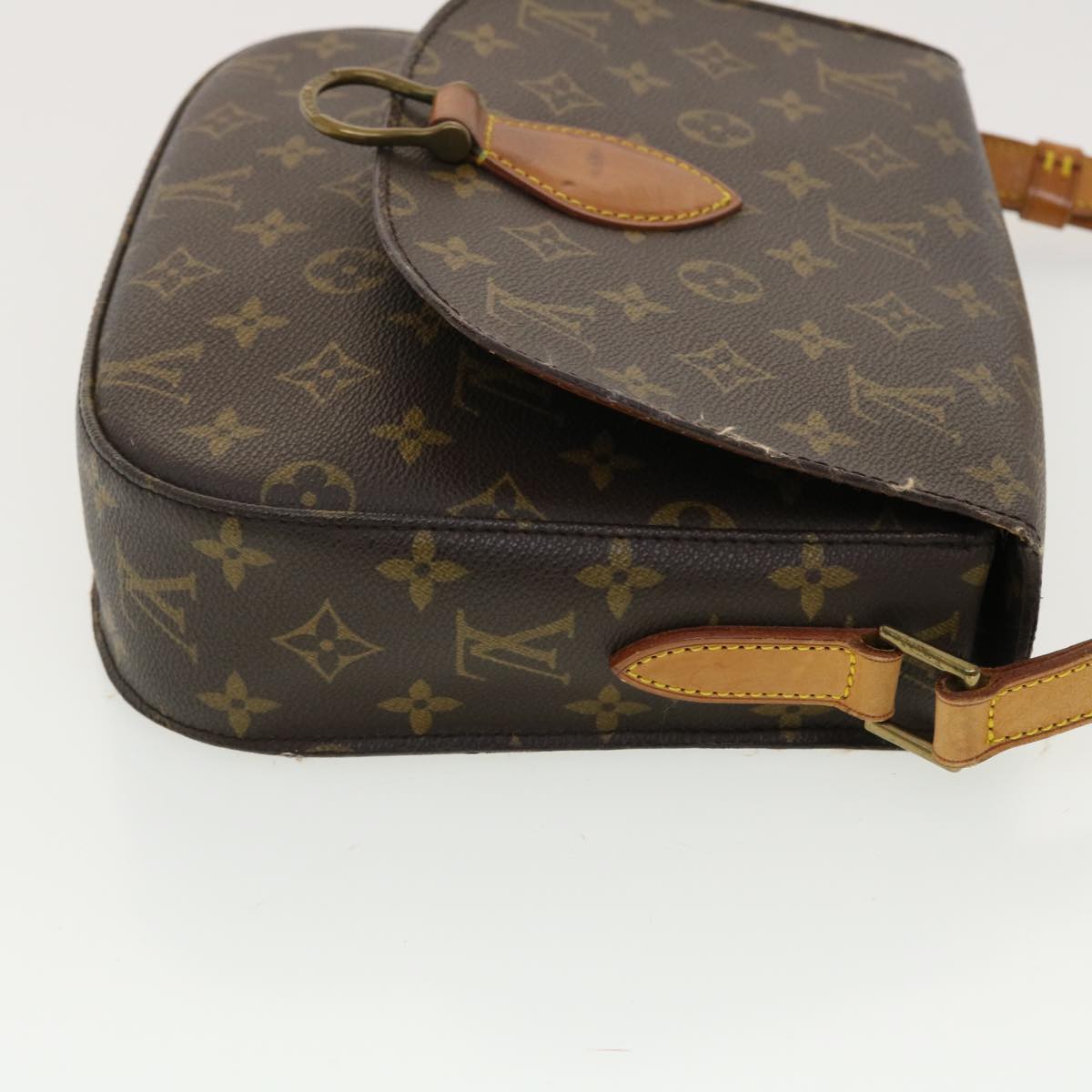 LOUIS VUITTON Monogram Saint Cloud GM Shoulder Bag M51242 LV Auth yk6475