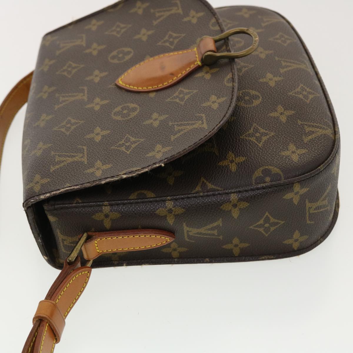 LOUIS VUITTON Monogram Saint Cloud GM Shoulder Bag M51242 LV Auth yk6475