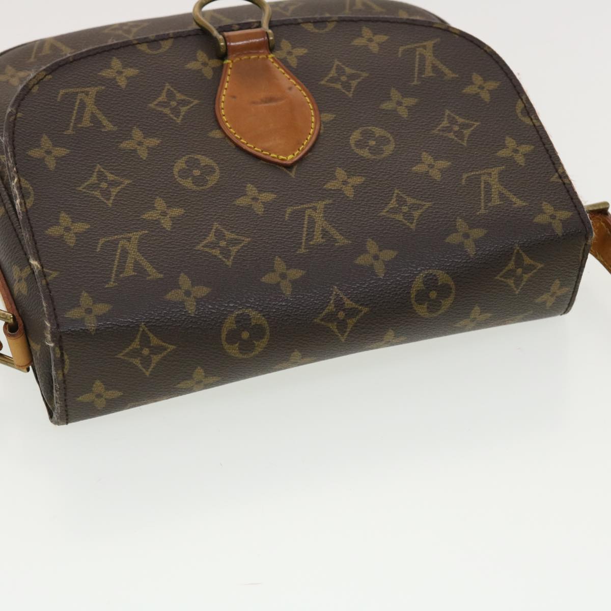 LOUIS VUITTON Monogram Saint Cloud GM Shoulder Bag M51242 LV Auth yk6475