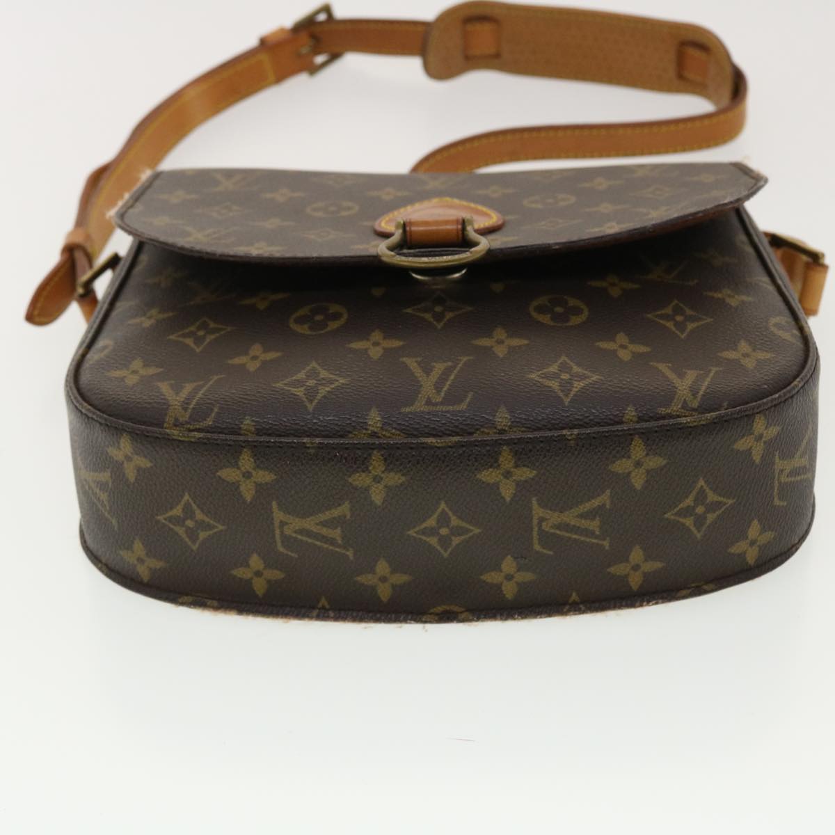 LOUIS VUITTON Monogram Saint Cloud GM Shoulder Bag M51242 LV Auth yk6475