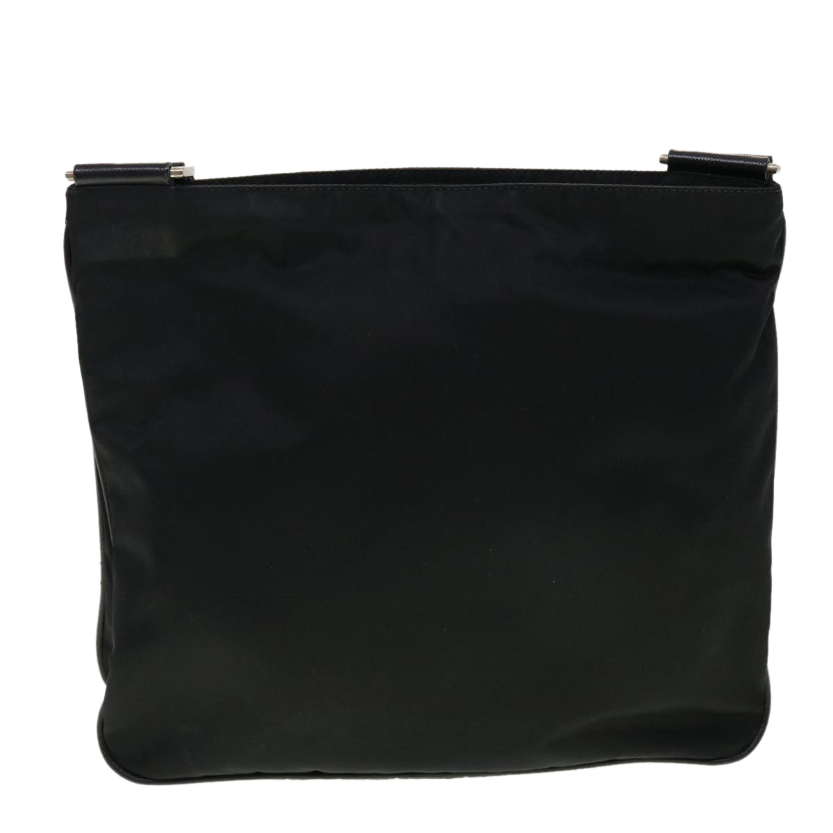 PRADA Shoulder Bag Nylon Black Auth yk6541 - 0