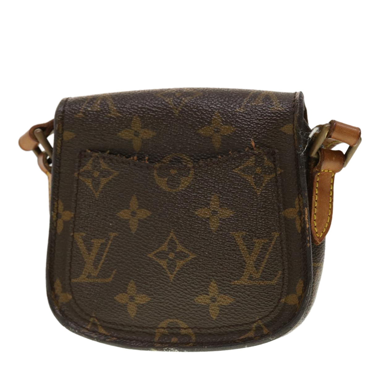 LOUIS VUITTON Monogram Bebe Saint Cloud Shoulder Bag M51245 LV Auth yk6637B