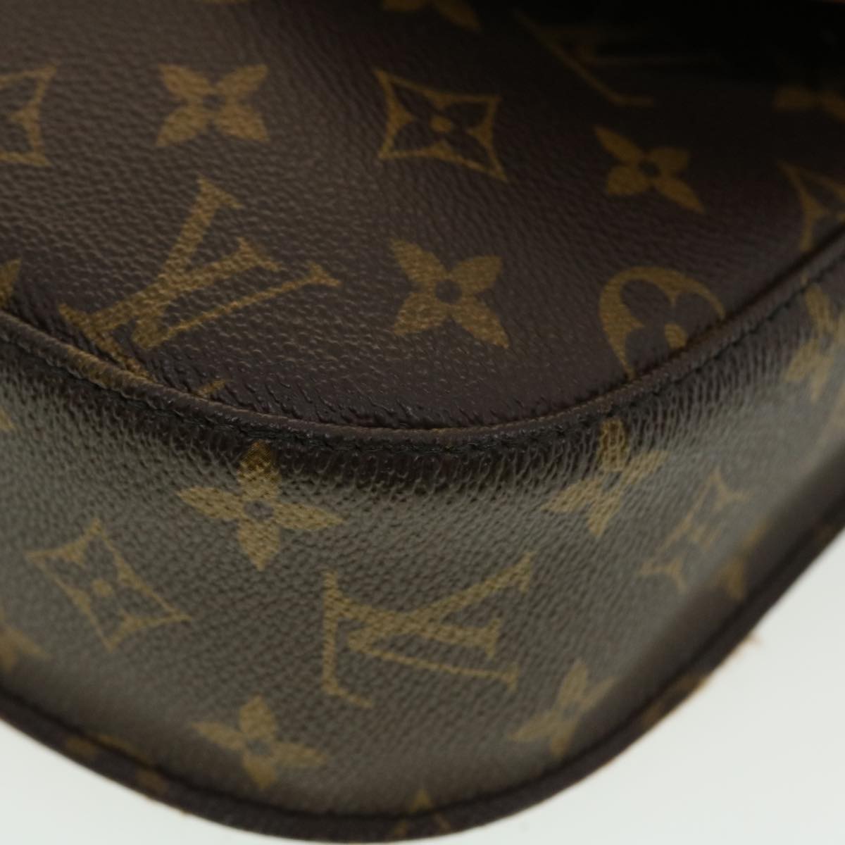 LOUIS VUITTON Monogram Saint Cloud GM Shoulder Bag M51242 LV Auth yk6638B