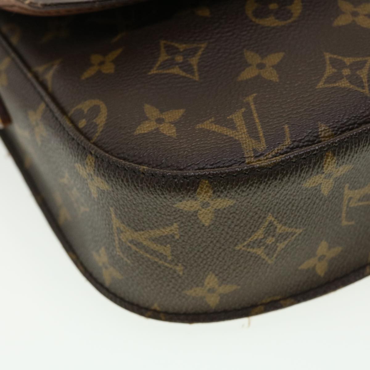 LOUIS VUITTON Monogram Saint Cloud GM Shoulder Bag M51242 LV Auth yk6638B