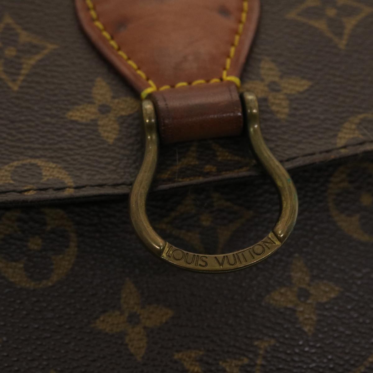 LOUIS VUITTON Monogram Saint Cloud GM Shoulder Bag M51242 LV Auth yk6638B