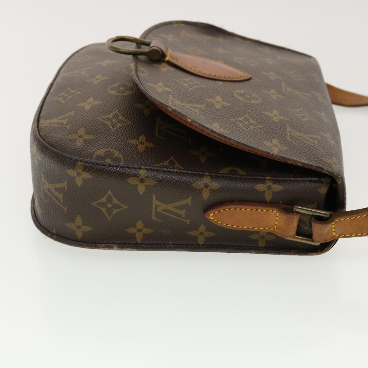 LOUIS VUITTON Monogram Saint Cloud GM Shoulder Bag M51242 LV Auth yk6638B