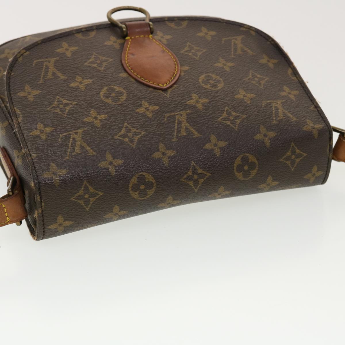 LOUIS VUITTON Monogram Saint Cloud GM Shoulder Bag M51242 LV Auth yk6638B