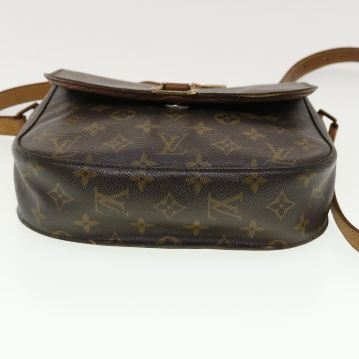 LOUIS VUITTON Monogram Saint Cloud GM Shoulder Bag M51242 LV Auth yk6641B