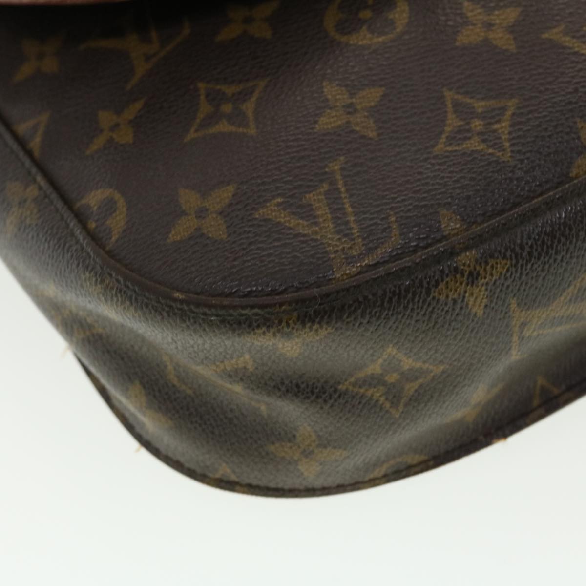 LOUIS VUITTON Monogram Saint Cloud GM Shoulder Bag M51242 LV Auth yk6641B