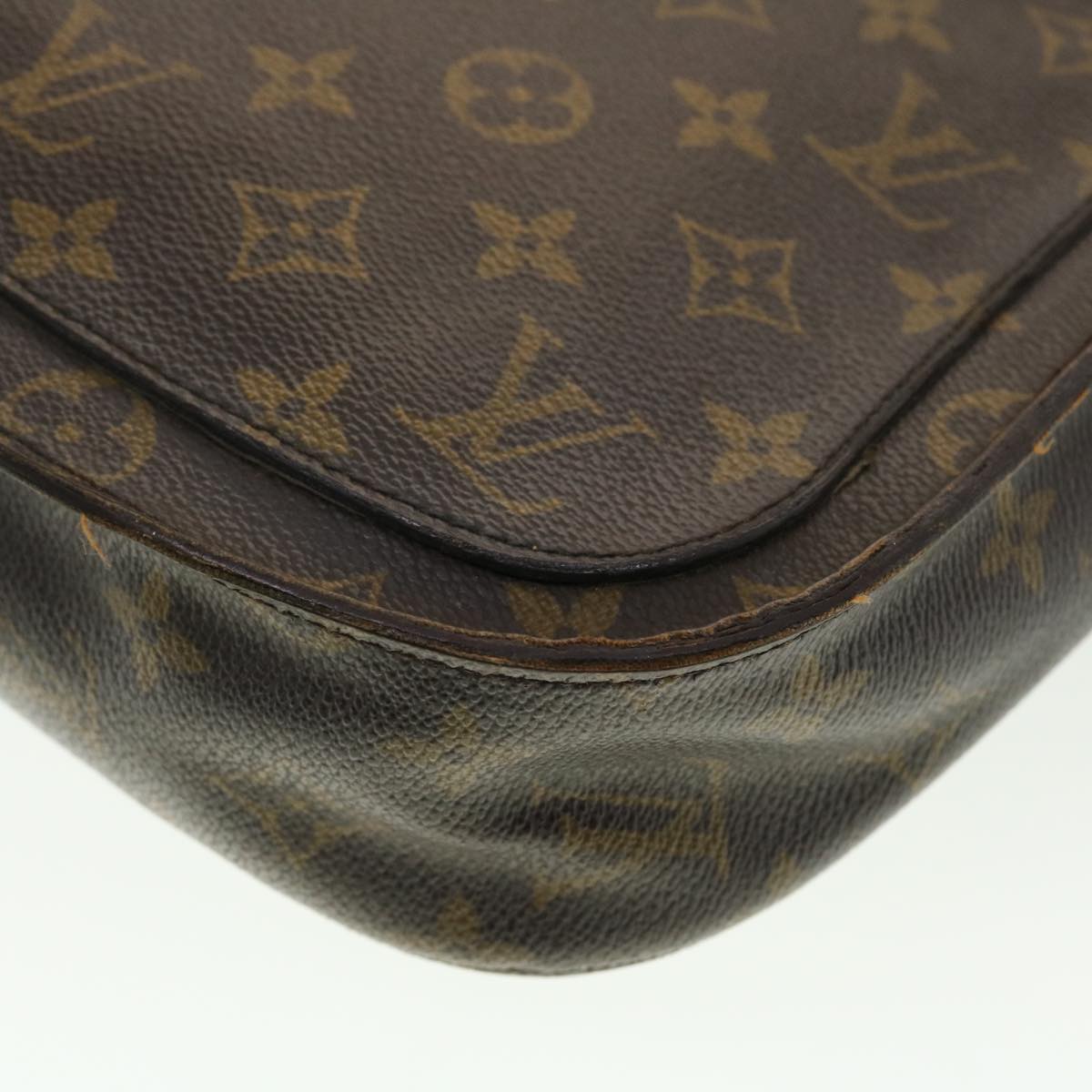 LOUIS VUITTON Monogram Saint Cloud GM Shoulder Bag M51242 LV Auth yk6641B